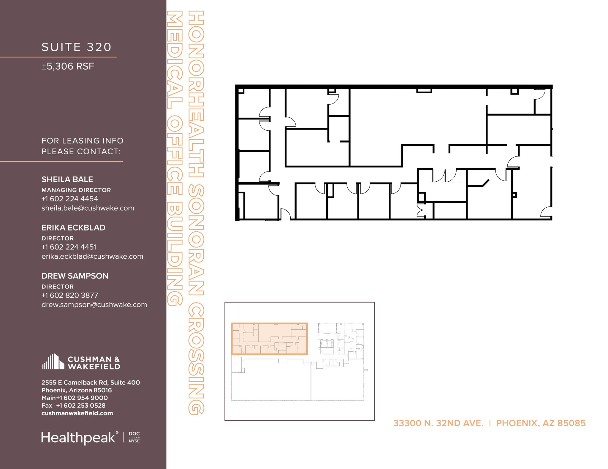 33300 N 32nd Ave, Phoenix, AZ for lease Site Plan- Image 1 of 1