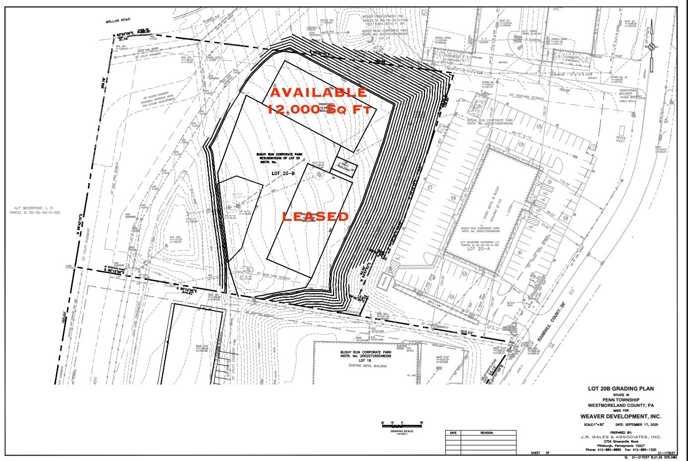 1230 Randall Ct, Export, PA à louer Plan de site- Image 1 de 1