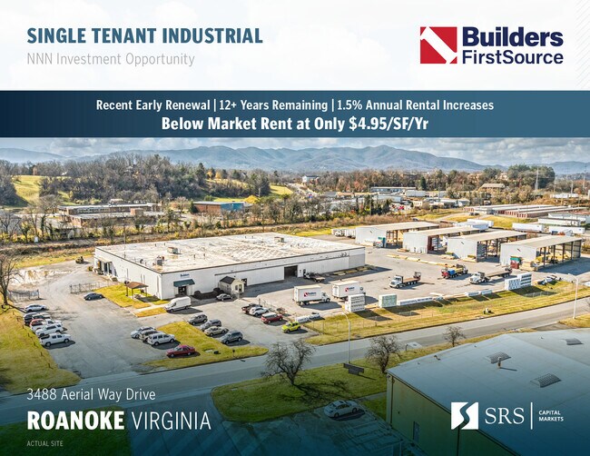 More details for 3488 SW Aerial Way Dr, Roanoke, VA - Industrial for Sale