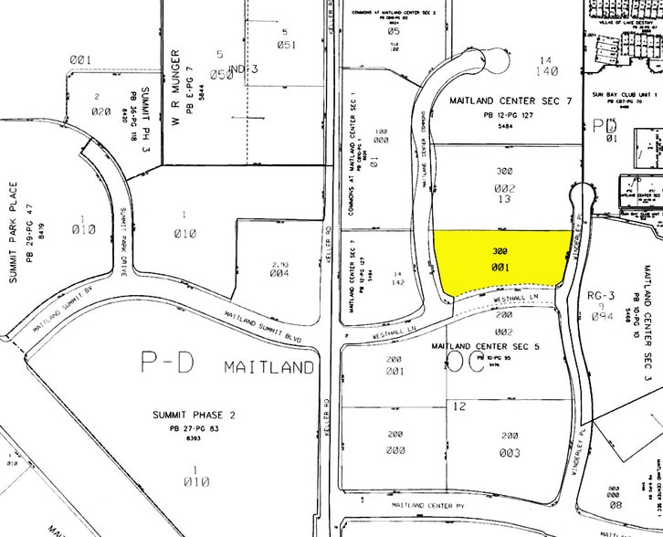 2601 Westhall Ln, Maitland, FL à vendre - Plan cadastral - Image 2 de 6