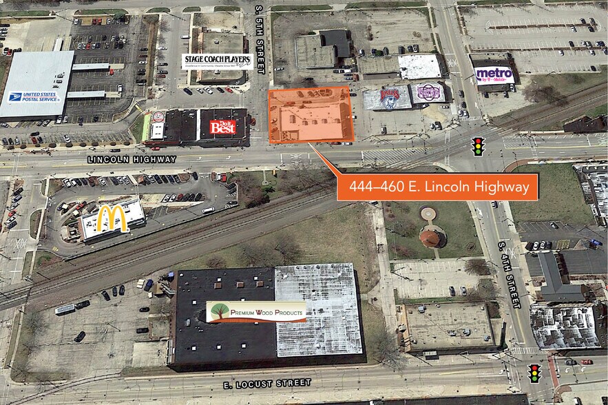 444-460 E Lincoln Hwy, Dekalb, IL à louer - Photo du bâtiment - Image 2 de 2