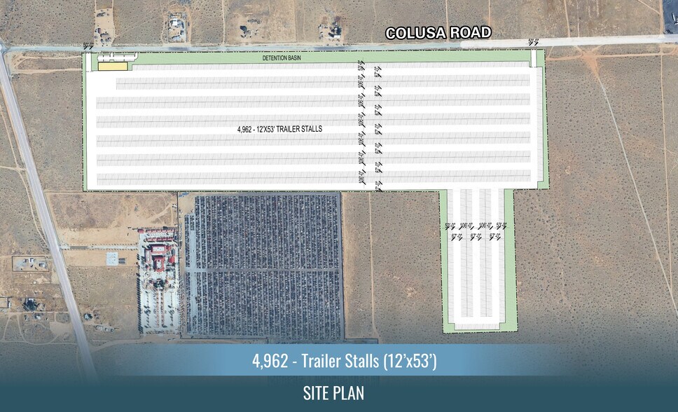 SW of Colusa Rd and Adelanto Rd, Adelanto, CA à vendre - Plan de site - Image 2 de 4