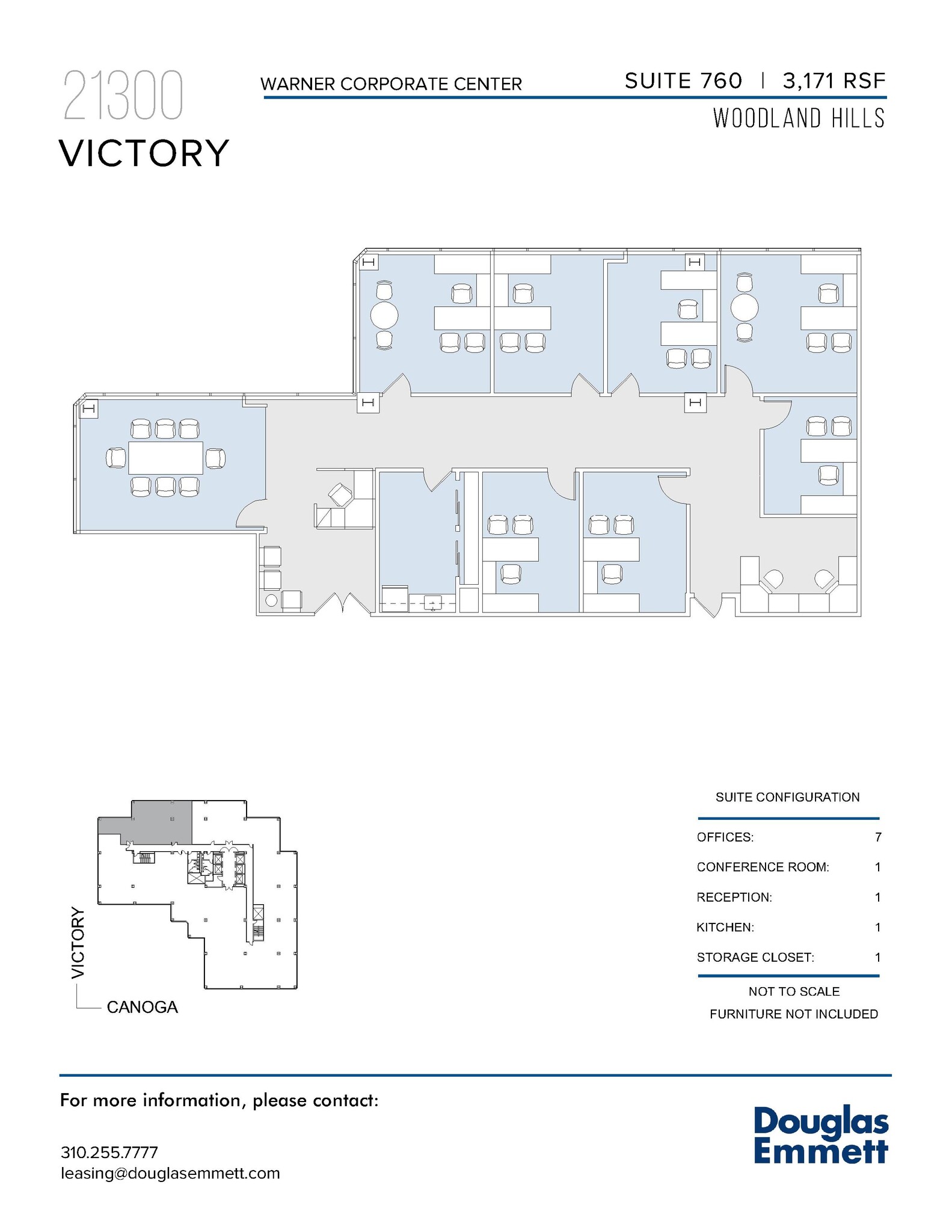 21800 Oxnard St, Woodland Hills, CA for lease Floor Plan- Image 1 of 1