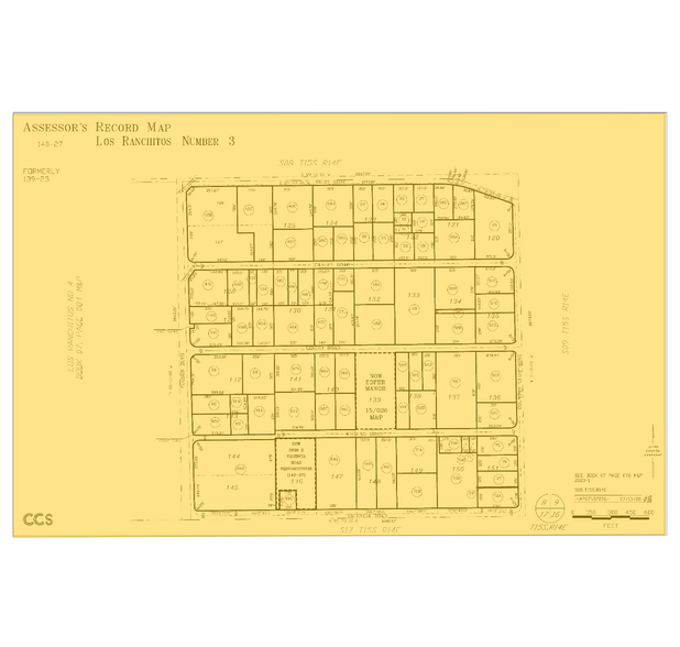 2925 E Ganley Rd, Tucson, AZ for lease - Plat Map - Image 3 of 8
