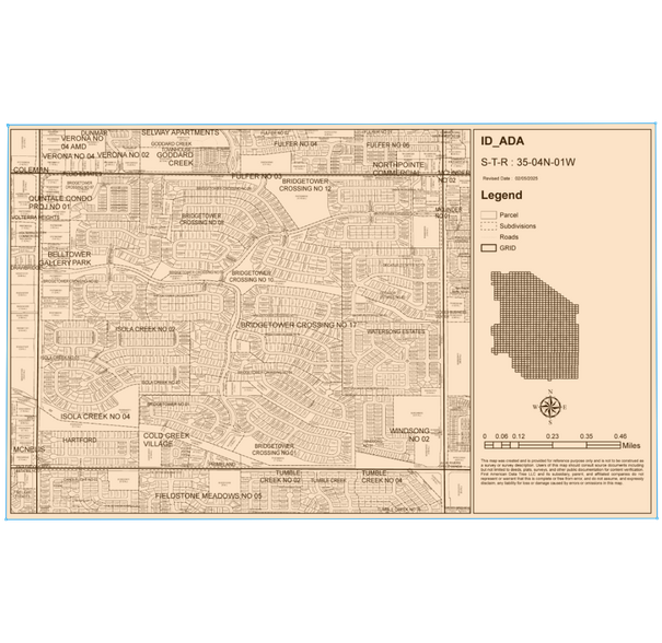 3169 W Belltower Dr, Meridian, ID à vendre - Plan cadastral - Image 3 de 44