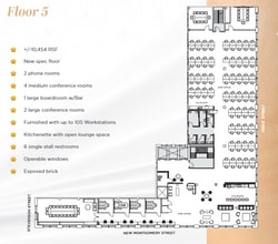 55 New Montgomery St, San Francisco, CA for lease Floor Plan- Image 1 of 1