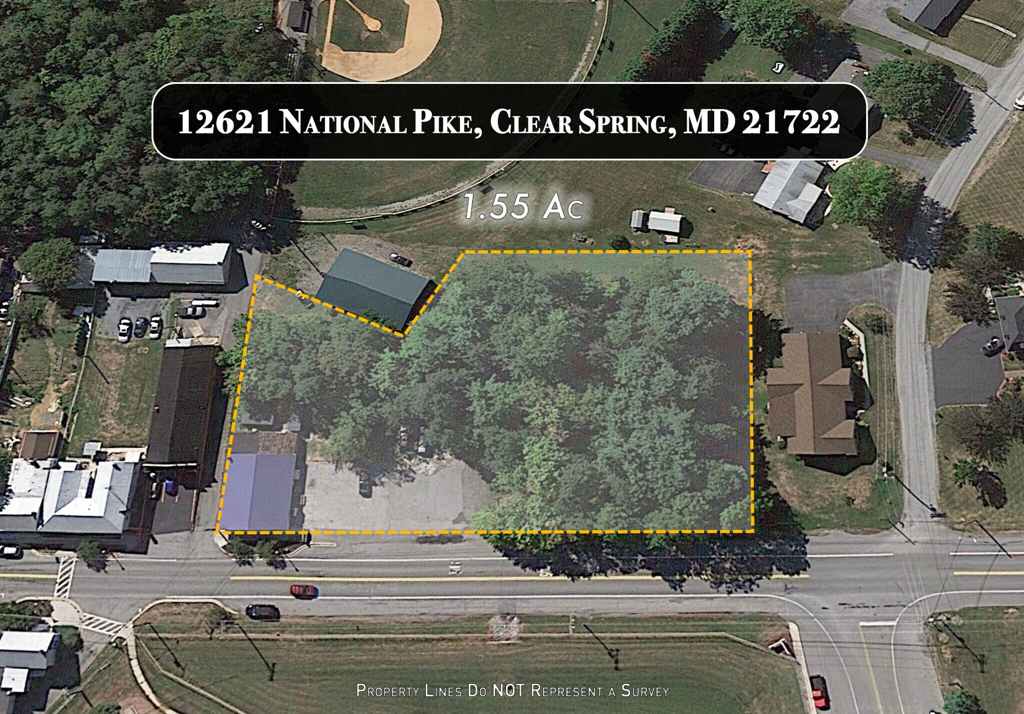 12621 National Pike, Clear Spring, MD for sale Aerial- Image 1 of 1