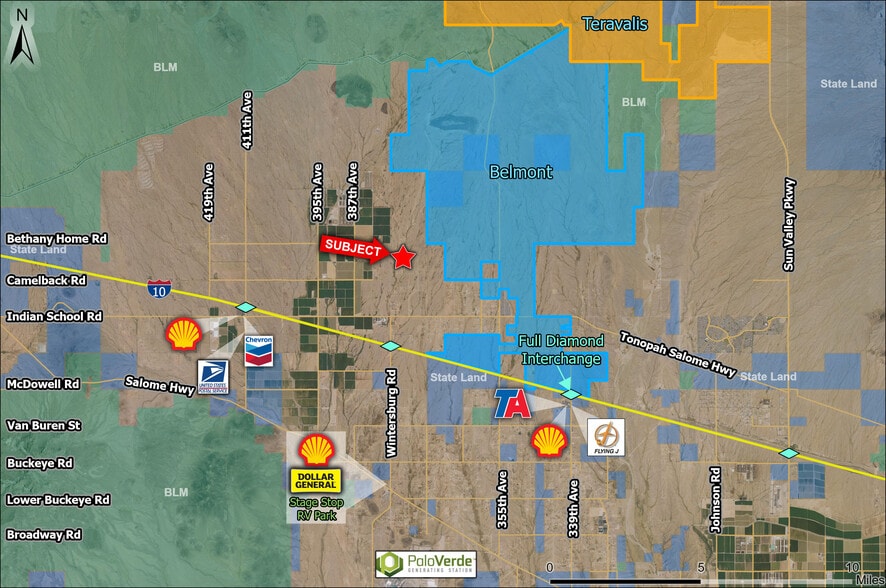 37667 Vermont Avenue, Tonopah, AZ à vendre - Aérien - Image 3 de 5