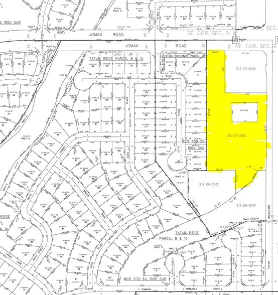 26232 N Tatum Blvd, Phoenix, AZ à louer - Plan cadastral - Image 3 de 3
