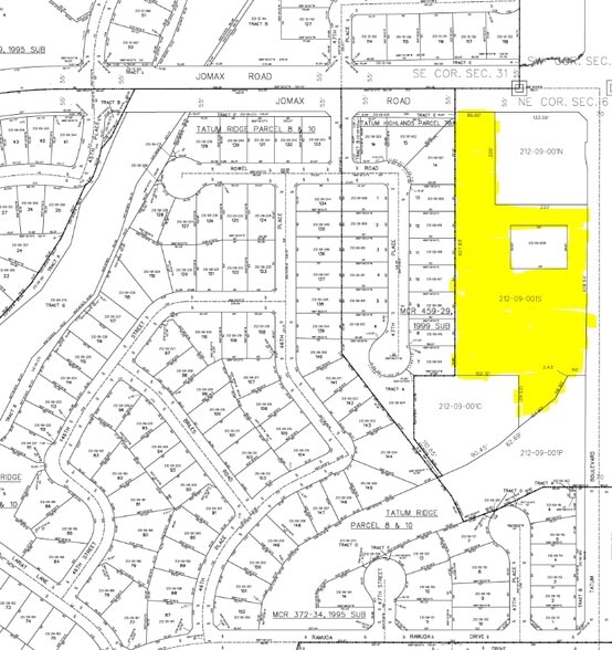 26232 N Tatum Blvd, Phoenix, AZ for lease - Plat Map - Image 3 of 3