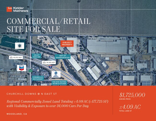 More details for Churchill Downs Ave, Woodland, CA - Land for Sale
