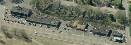 3109-3183 Poplar Ave, Memphis, TN - aerial  map view