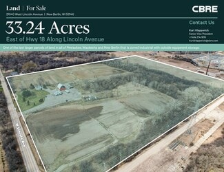Plus de détails pour 21040 W Lincoln Ave, New Berlin, WI - Terrain à vendre