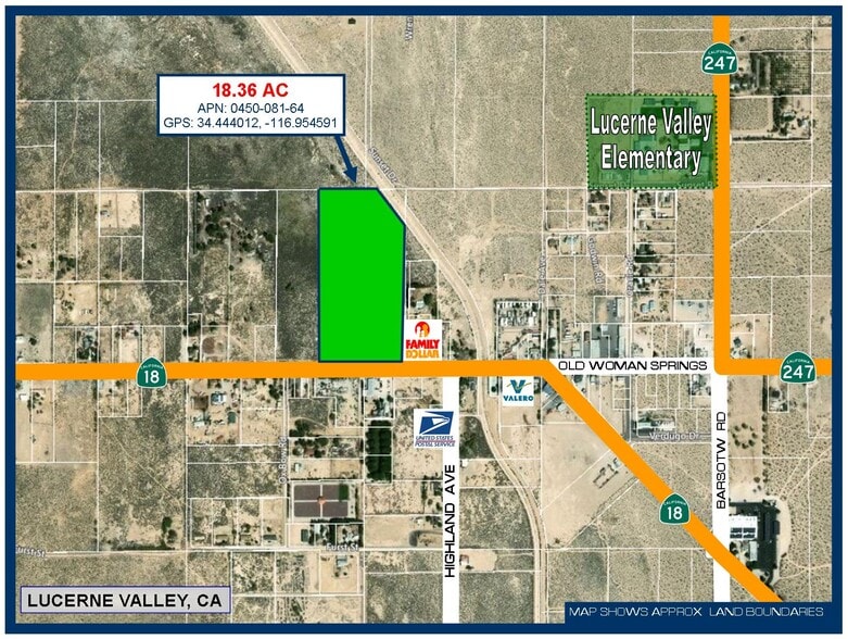Ca-18, Lucerne Valley, CA for sale - Aerial - Image 2 of 29