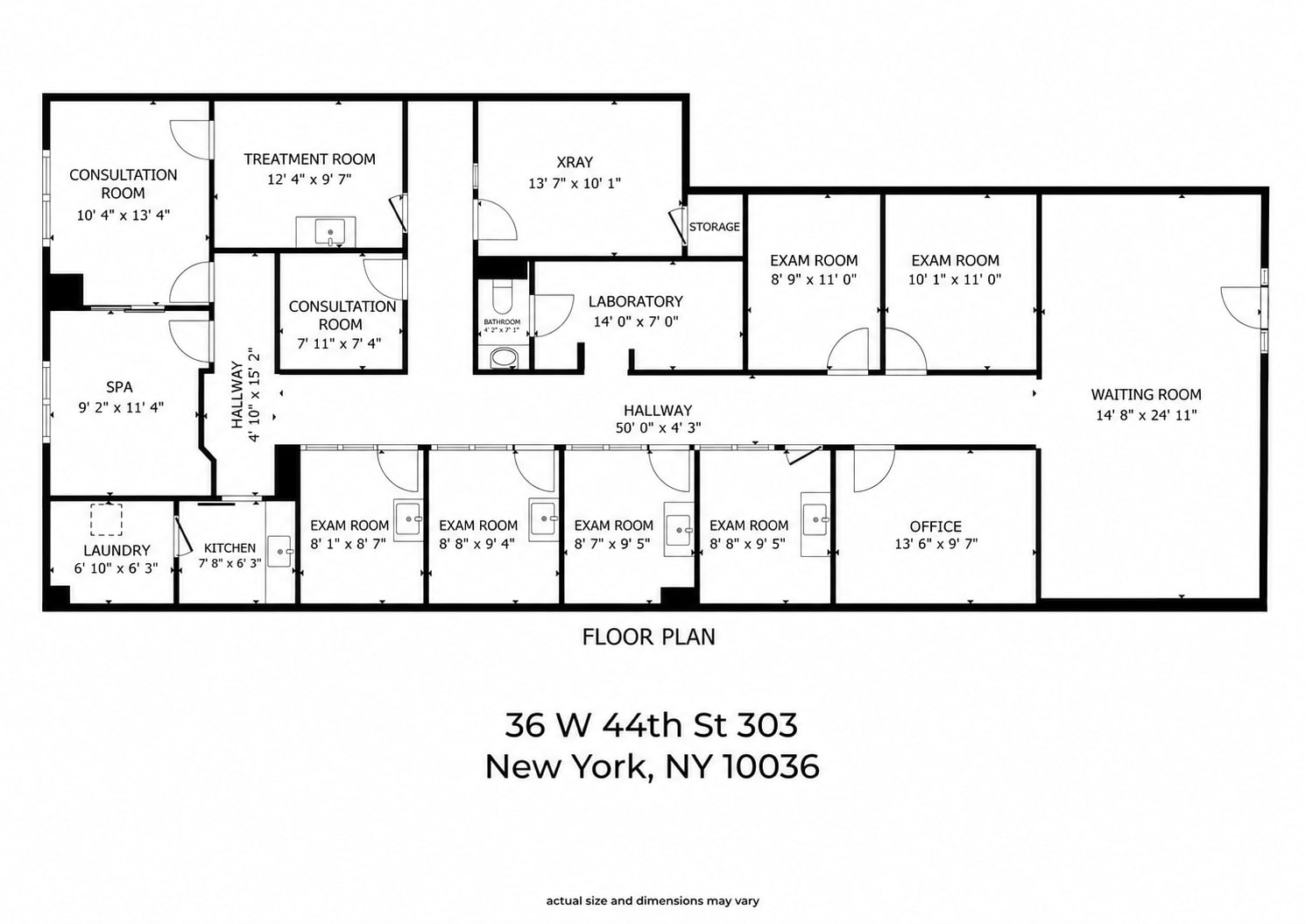 34-36 W 44th St, New York, NY for lease Floor Plan- Image 1 of 22
