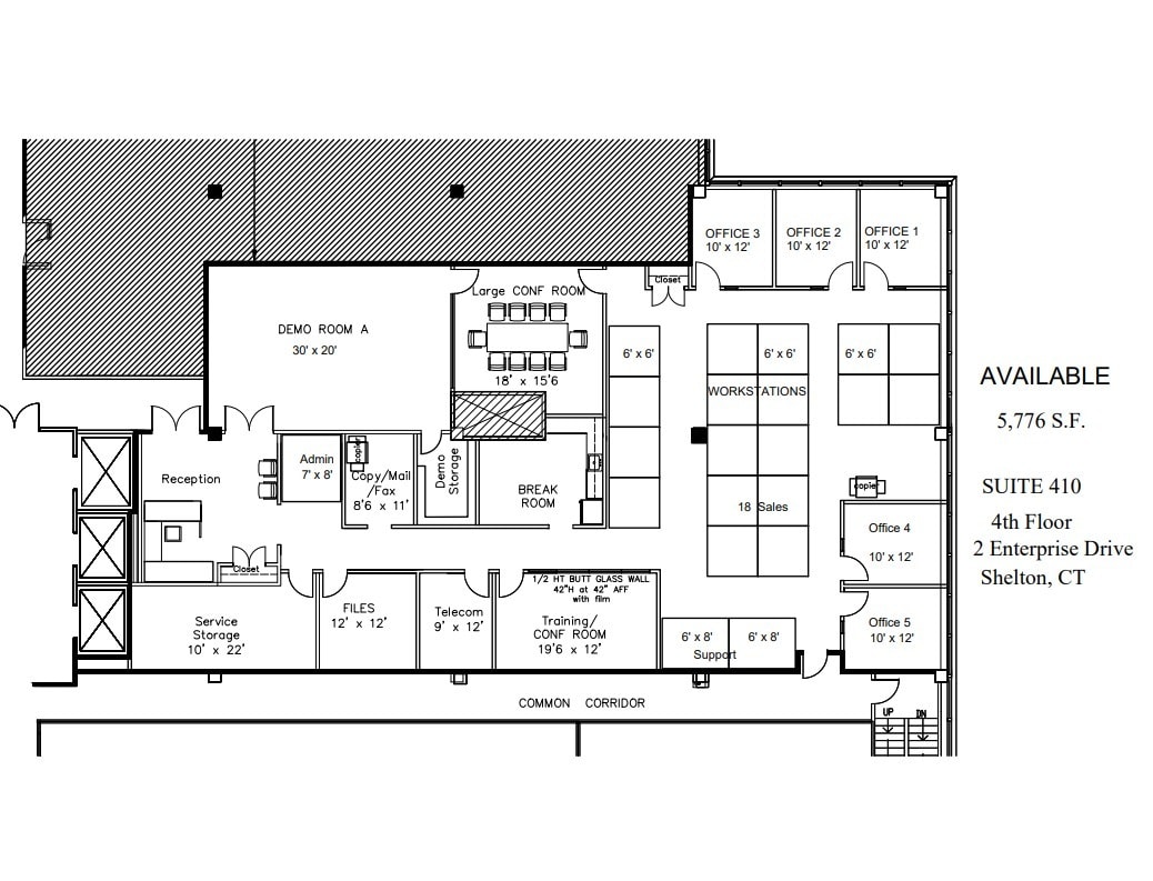 2 Enterprise Dr, Shelton, CT for lease Floor Plan- Image 1 of 1