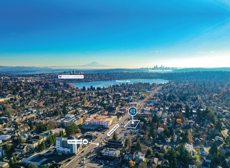 8601 Aurora Ave N, Seattle, WA à vendre - Aérien - Image 2 de 7
