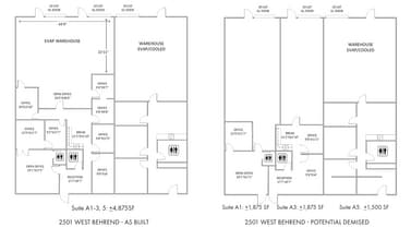 2401 W Behrend Dr, Phoenix, AZ for lease Floor Plan- Image 1 of 1