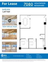 7080 Hollywood Blvd, Los Angeles, CA à louer Plan de site- Image 1 de 1