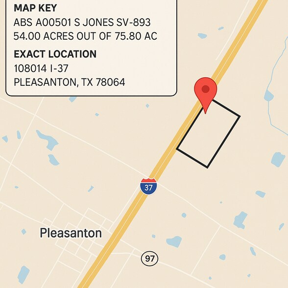 108014 Interstate 37, Pleasanton, TX à vendre - Photo du bâtiment - Image 2 de 3