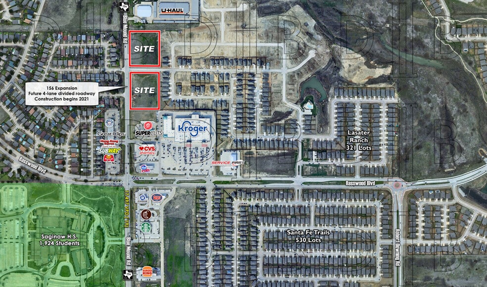 Bluemound Rd, Saginaw, TX for sale - Building Photo - Image 3 of 6