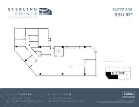 301 Perimeter Ctr N, Atlanta, GA for lease Floor Plan- Image 1 of 1