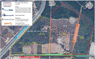 More details for 1101 Radcliff Rd, Saraland, AL - Land for Lease