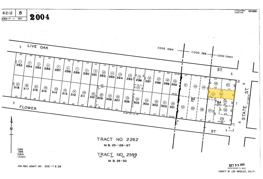7511 State St, Huntington Park, CA for lease - Plat Map - Image 2 of 11