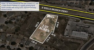 Plus de détails pour E Wells Branch Parkway, Pflugerville, TX - Terrain à louer