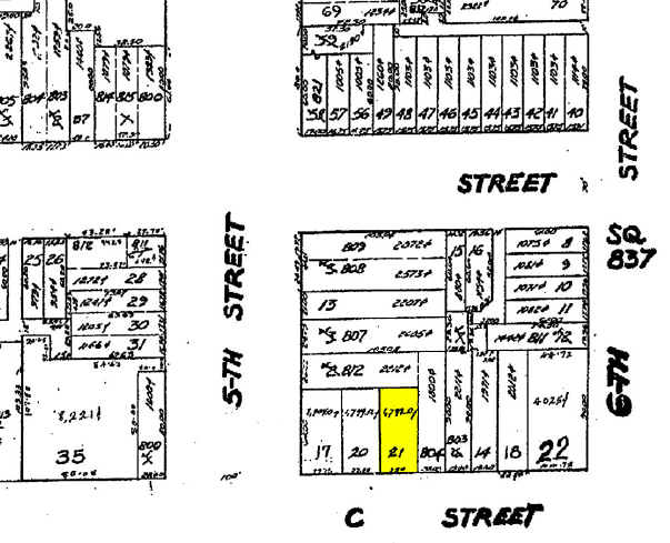 504 C St NE, Washington, DC for sale - Plat Map - Image 2 of 10