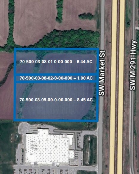 291 Hwy and 150 Hwy, Lees Summit, MO à vendre - Aérien - Image 2 de 2