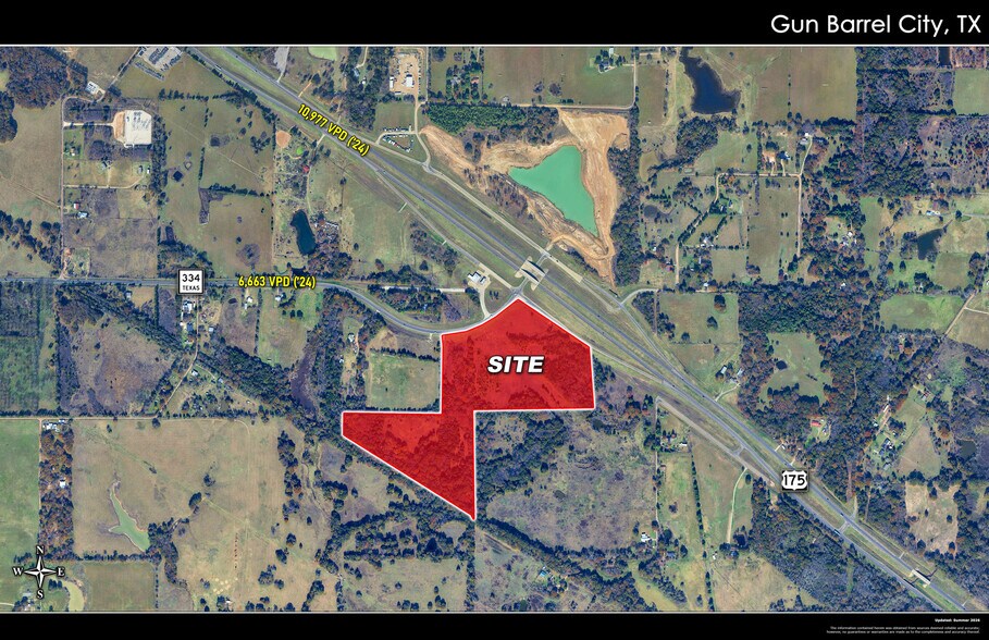 SEC Hwy 175 & Hwy 334 (Main), Gun Barrel City, TX à vendre - Photo principale - Image 1 de 1