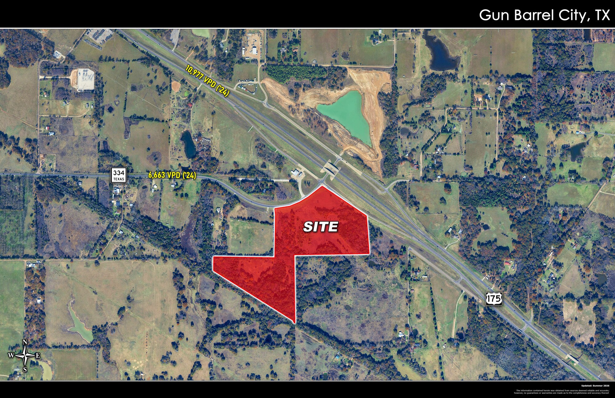 SEC Hwy 175 & Hwy 334 (Main), Gun Barrel City, TX for sale Primary Photo- Image 1 of 2