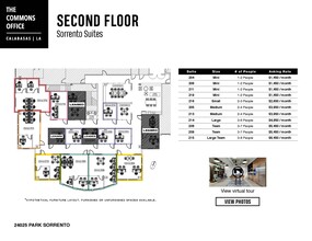 24025 Park Sorrento, Calabasas, CA à louer Plan d’étage- Image 1 de 1