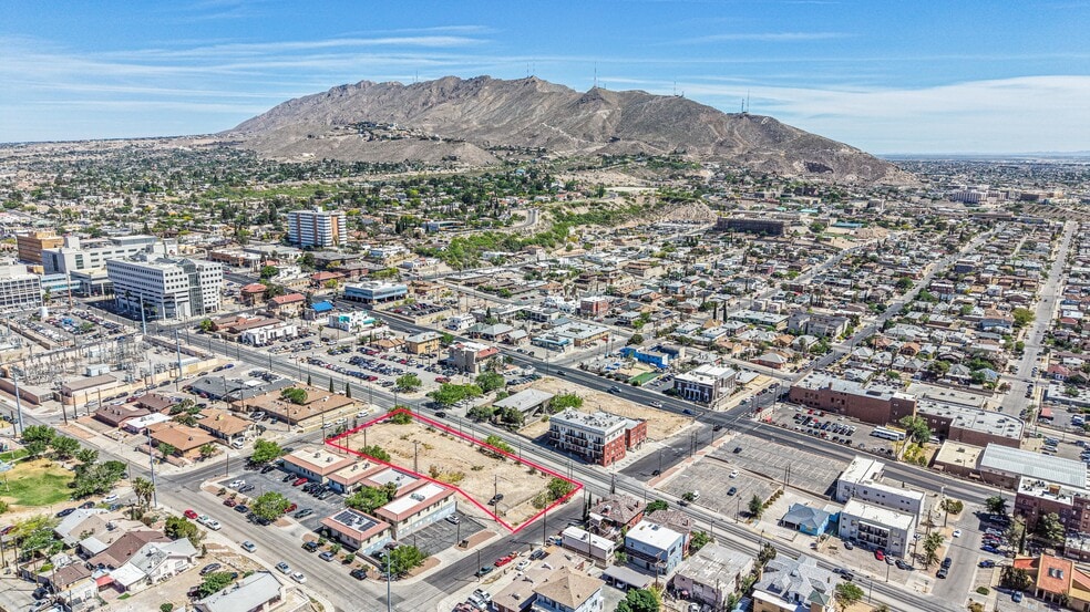 1401 N Oregon St, El Paso, TX à vendre - Aérien - Image 2 de 7