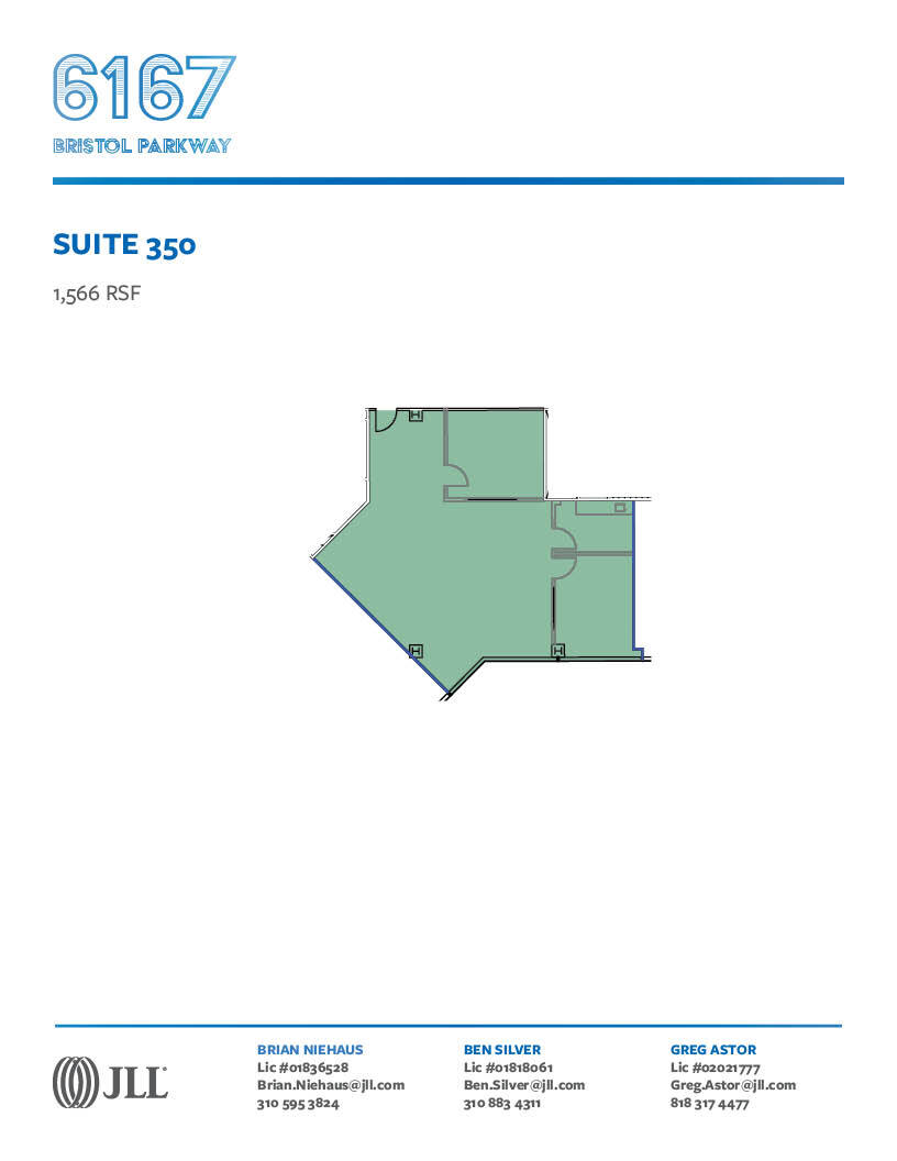 6167 Bristol Pky, Culver City, CA for lease Floor Plan- Image 1 of 1