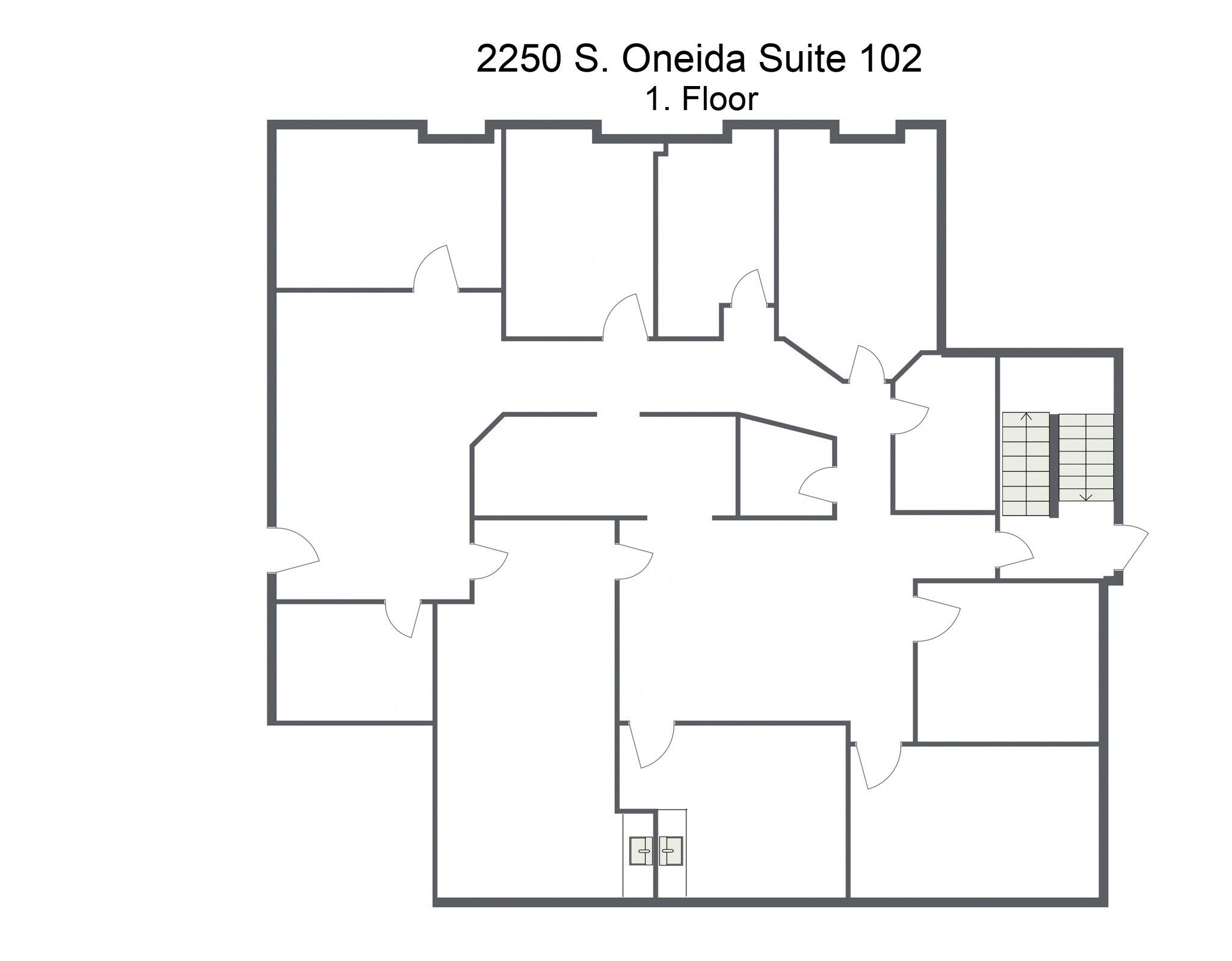 2250 S Oneida St, Denver, CO for lease Floor Plan- Image 1 of 1