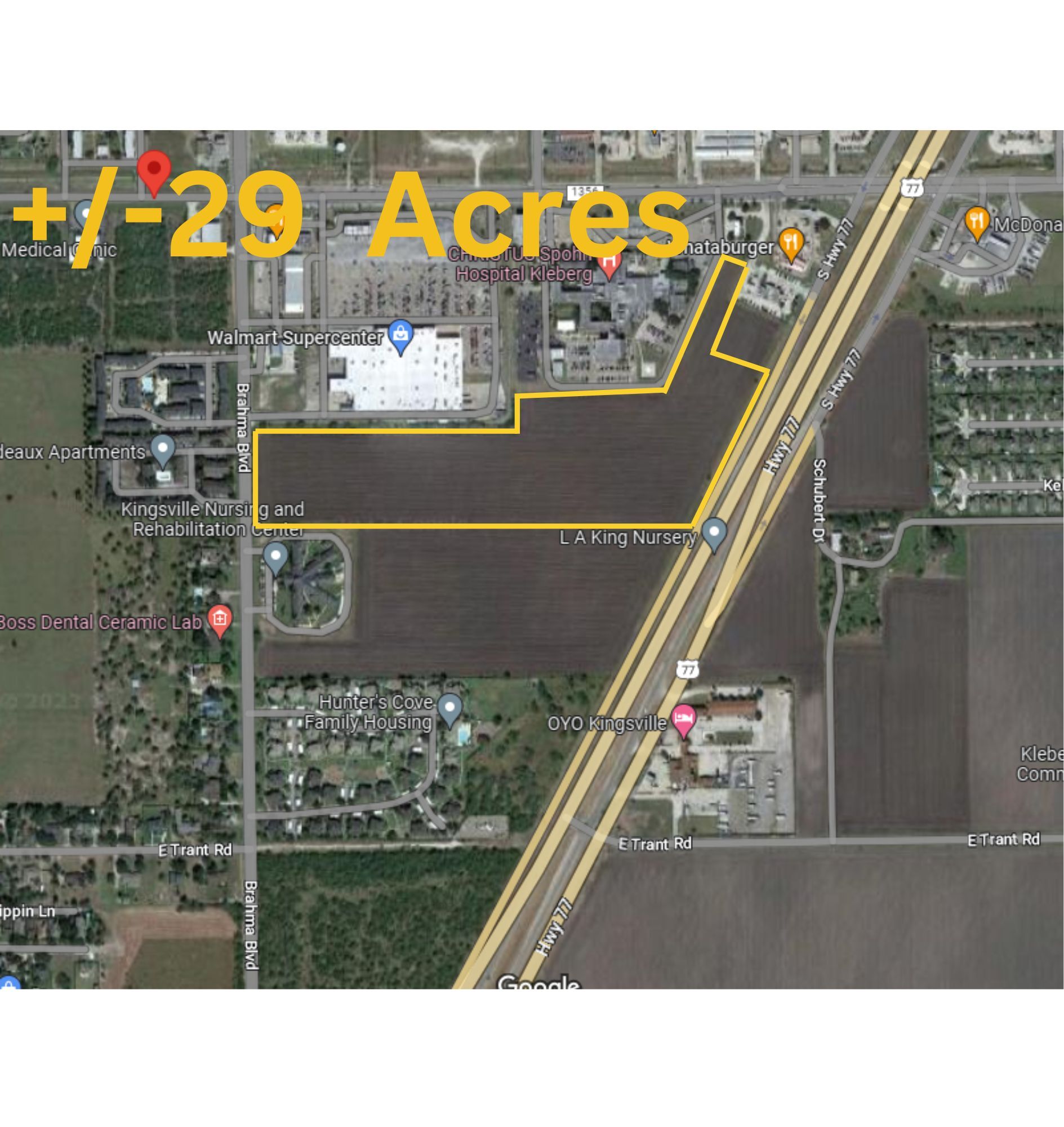 Brahma Blvd, Kingsville, TX à vendre Photo du bâtiment- Image 1 de 2