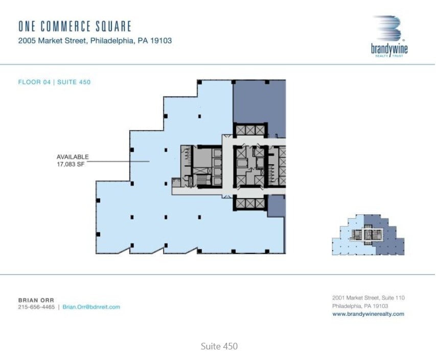 2001 Market St, Philadelphia, PA for lease Floor Plan- Image 1 of 1