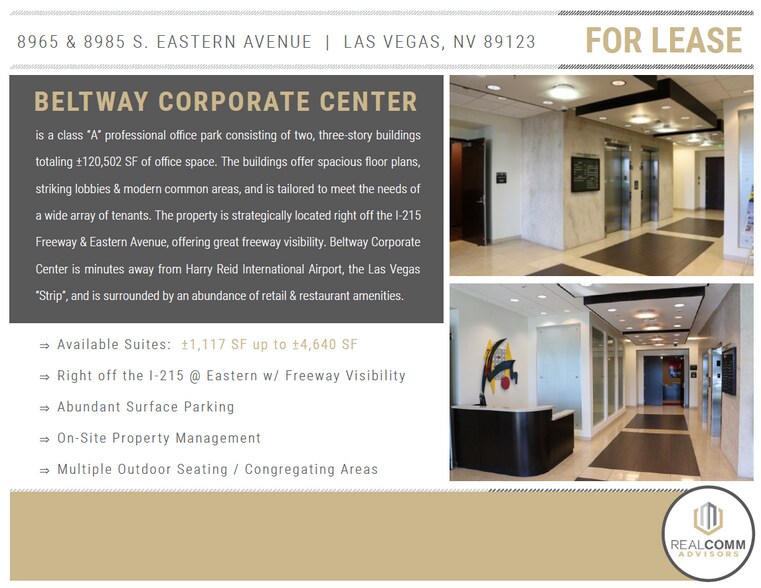 8975 S Eastern Ave, Las Vegas, NV à louer - Photo du bâtiment - Image 2 de 10