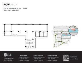 777 S Alameda St, Los Angeles, CA for lease Floor Plan- Image 1 of 2