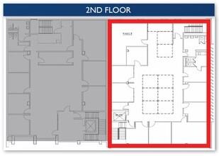 16 W Third St, Winston-Salem, NC à louer Plan d  tage- Image 1 de 1