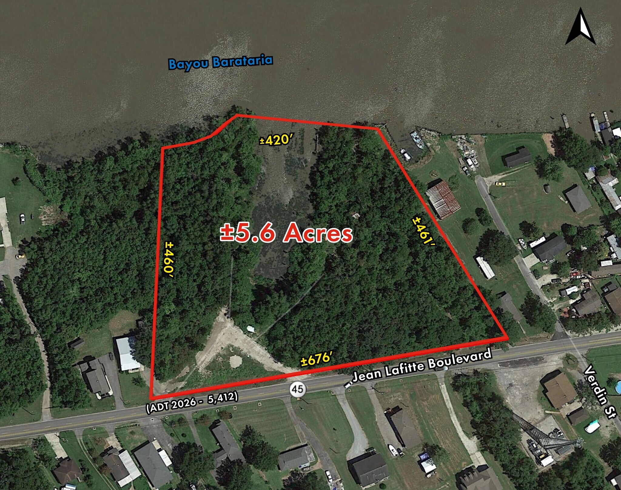 Jean Lafitte Blvd, Jean Lafitte, LA for sale Primary Photo- Image 1 of 4