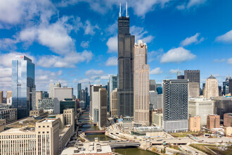 311 S Wacker Dr, Chicago, IL - aerial  map view