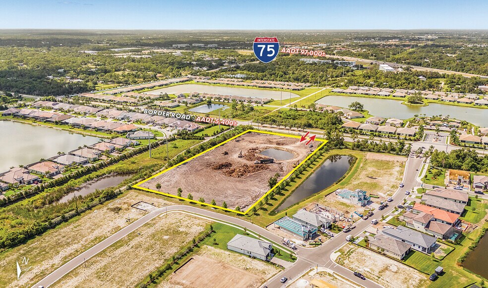 2114 Border Rd, Venice, FL for sale - Aerial - Image 2 of 9