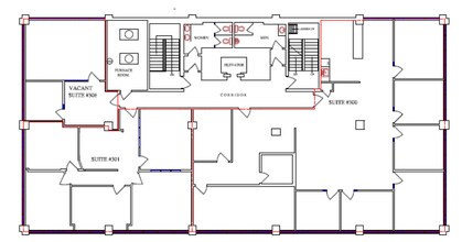 1301 8th St SW, Calgary, AB à louer Plan d’étage- Image 1 de 1