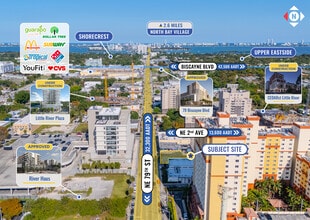 170 NE 79th St, Miami, FL - Aérien  Vue de la carte - Image1