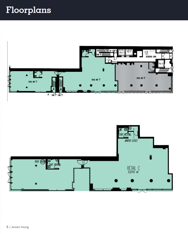 102 Chambers St, New York, NY 10007 - Unit Retail -  - Floor Plan - Image 1 of 1