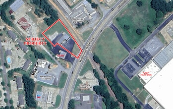 147A Roberson Mill Rd NE, Milledgeville, GA - AERIAL  map view - Image1