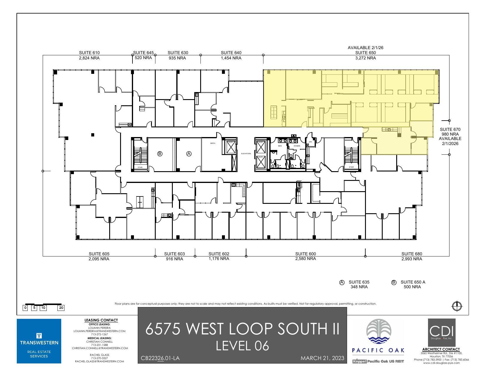 6575 West Loop South, Bellaire, TX for lease Floor Plan- Image 1 of 1